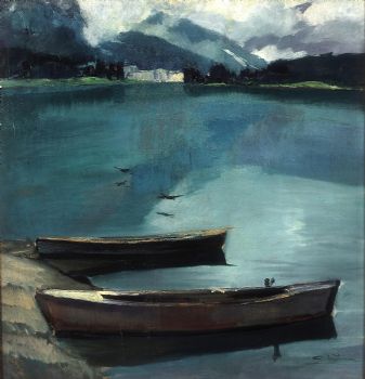 Il lago di Misurina, 1930 circa
